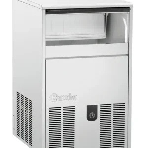 Flitsaanbieding Bartscher IJsblokjesmachine | Volle Blokjes | 46kg/24u | Bunker 15kg | Luchtgekoeld | 500x540x690mm
