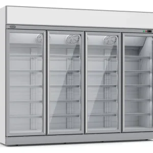 Nieuw Combisteel Vrieskast | 2060L | Wit | 4 Deuren | -18°C/-22°C | Geforceerd | 2508x710x2092mm