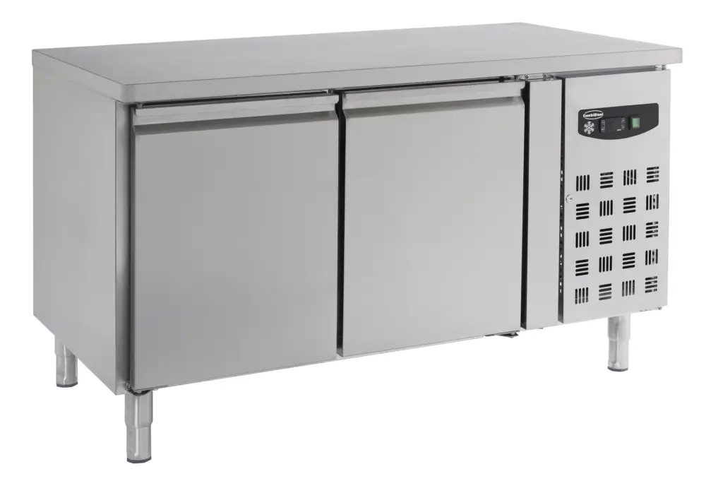 Combisteel Bakkerij Koelwerkbank | STANDARD LINE | 428L | 2 Deuren EN600x400 | +2°C/+8°C | Geforceerd | 1510x800x860mm Tijdelijk Beschikbaar
