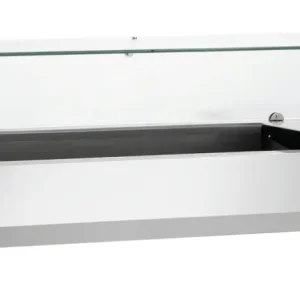 Goedkoop Bartscher Opzetkoelopzetvitrine GL4-1401 | 6x 1/4 GN | 1400x335x459mm