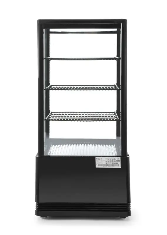 Arktic Koelvitrine | 78L | Zwart | +2°C/+6°C | 4 Niveaus | 452x406x966mm Speciale Aanbieding