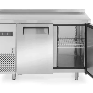 Express Levering Arktic Koelwerkbank | KitchenLine | 220L | 2 Deuren | -2°C/+8°C | Geforceerd | Achteropstand | 1200x600x850/890mm