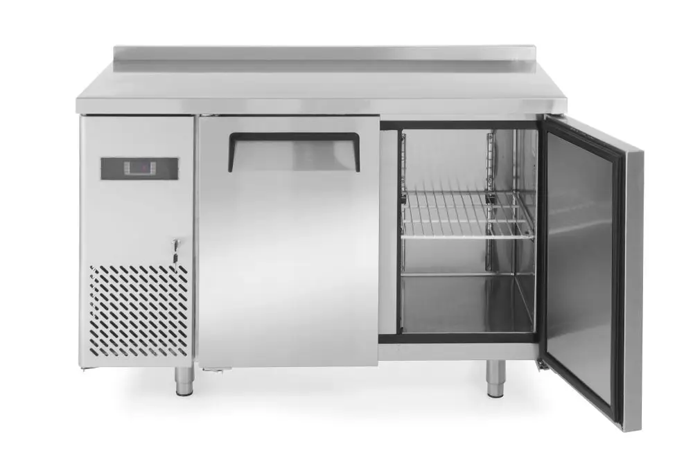Express Levering Arktic Koelwerkbank | KitchenLine | 220L | 2 Deuren | -2°C/+8°C | Geforceerd | Achteropstand | 1200x600x850/890mm