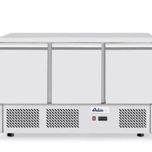 Flitsaanbieding Arktic Koelwerkbank | KitchenLine | Energiezuinig | 380L | 3 Deuren 1/1 GN | -2°C/+8°C | Geforceerd | 1365x700x880mm