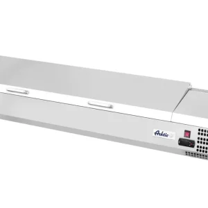 Arktic Opzetkoelvitrine | 4x 1/3 GN | -2°C/+8°C | 1205x395x290mm Direct Verzonden