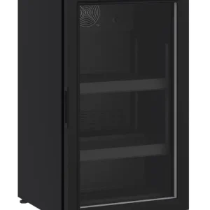 Gecertificeerd Combisteel Koelkast | 145L | Zwart | +4°C/+10°C | Geforceerd | 500x585x885mm
