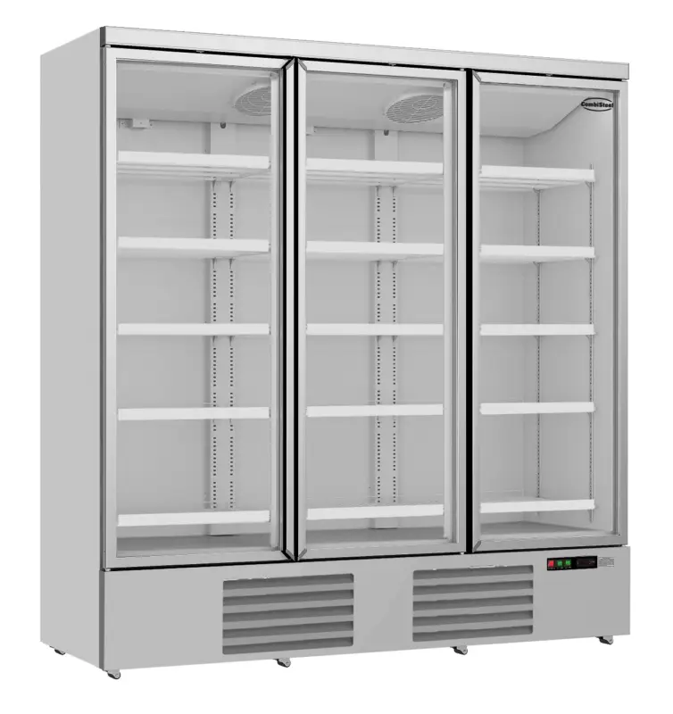 Combisteel Koelkast | 1530L | Wit | 0°C/+10°C | Geforceerd | 3 Klapdeuren | Wielen | 1880x710x2003mm Must-Have