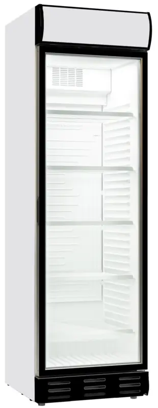 Combisteel Drankenkoeling | 382L | Wit/Zwart | +4°C/+10°C | Statisch + Ventilator | Scharnier Links | 595x650x2000mm Op = Op