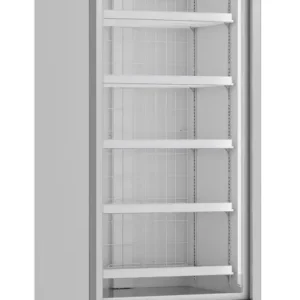 Rechtstreeks Van De Fabrikant Combisteel Vrieskast | 600L | Wit | Glasdeur | Geforceerd | Wielen | 750x710x1997mm