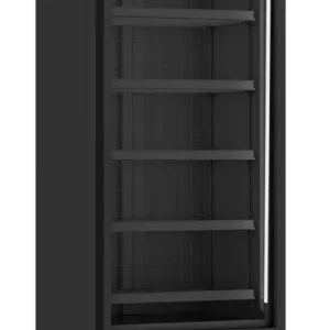 Favoriet Combisteel Vrieskast | 600L | Zwart | Glasdeur | Geforceerd | Wielen | 750x710x1997mm
