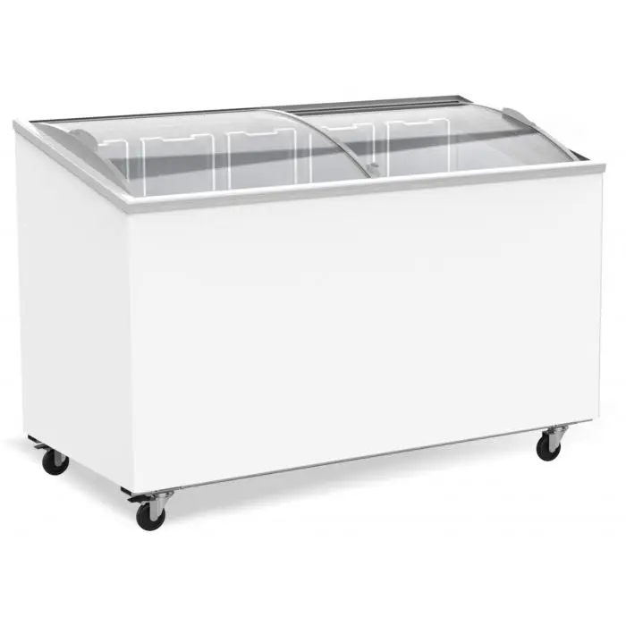 Combisteel Vrieskist | 397L | Wit | Statisch | Schuifdeksels | 1318x659x879mm Voordeelprijs