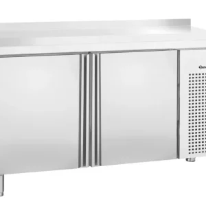Bartscher Koelwerkbank | 280L | 2 Deuren 1/1 GN | 0°C/+10°C | Geforceerd | Achterrand | 1342x700x850/900mm Seizoensaanbieding