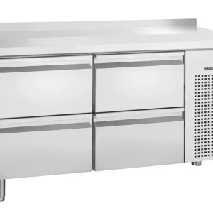 Bartscher Koelwerkbank | 280L | 4 Laden GN 1/1 | 0°C/+10°C | Geforceerd | Achterrand | 1342x700x850/900mm Dagaanbieding