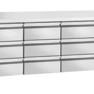 Bartscher Koelwerkbank | 420L | 9 Laden 1/1 GN | 0°C/+10°C | Geforceerd | 1792x700x850mm Gratis Retour