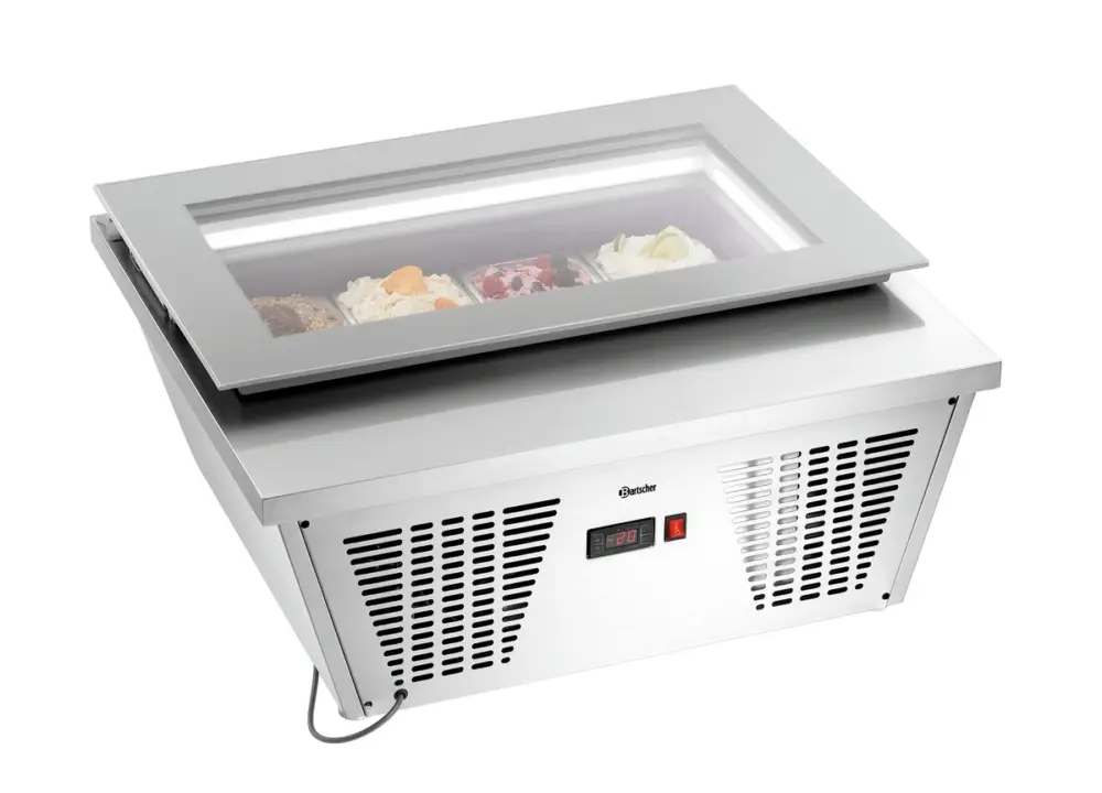 Betaalbaar Bartscher IJsvitrine | 4×6,5L | 867x735x377mm