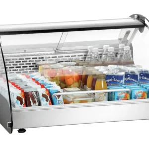 Express Levering Bartscher Koelvitrine | Tafelmodel | 118L | 1°C-10°C | Statisch | 700x880x410mm