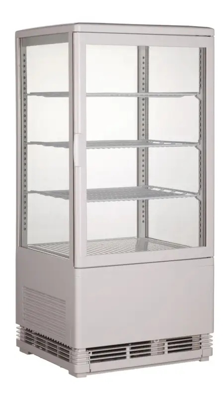 Koop Online Combisteel Koelvitrine | 68L | Wit | 0°c/+12°c | 4 Niveaus | 428x386x885mm