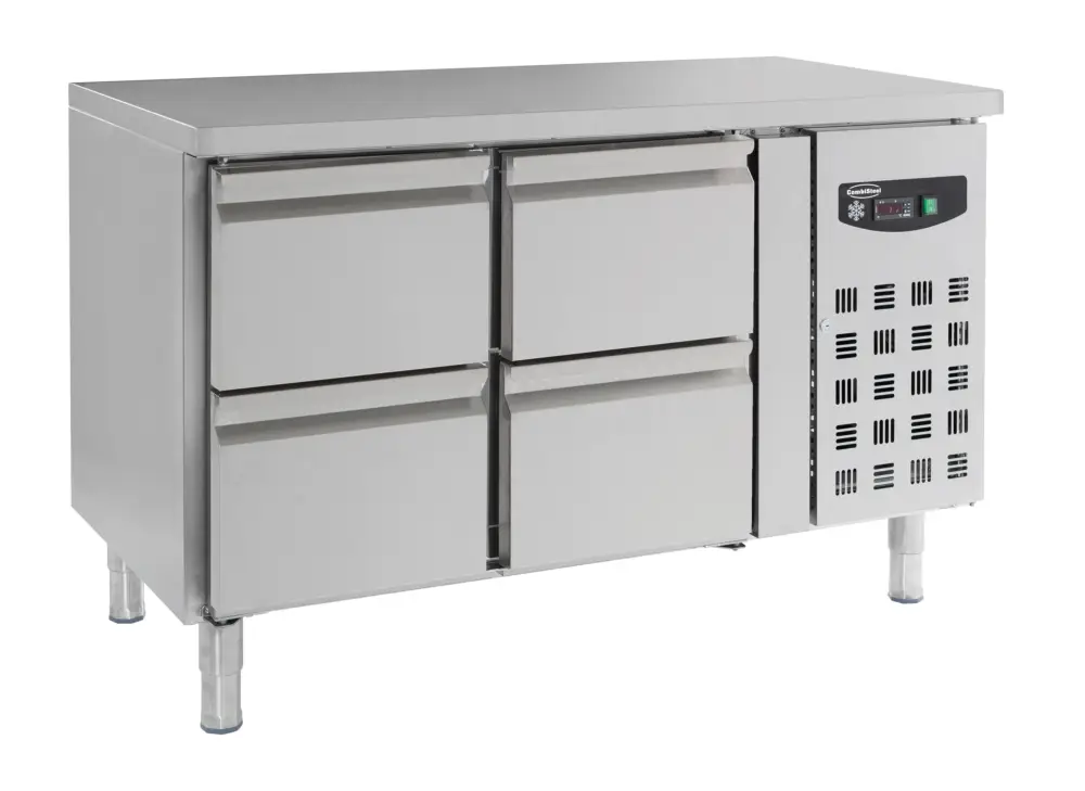 Combisteel Koelwerkbank | 282L | 4 Laden | +2°C/+8°C | Geforceerd | 0.34kW | 1360x700x850mm Nu Kopen