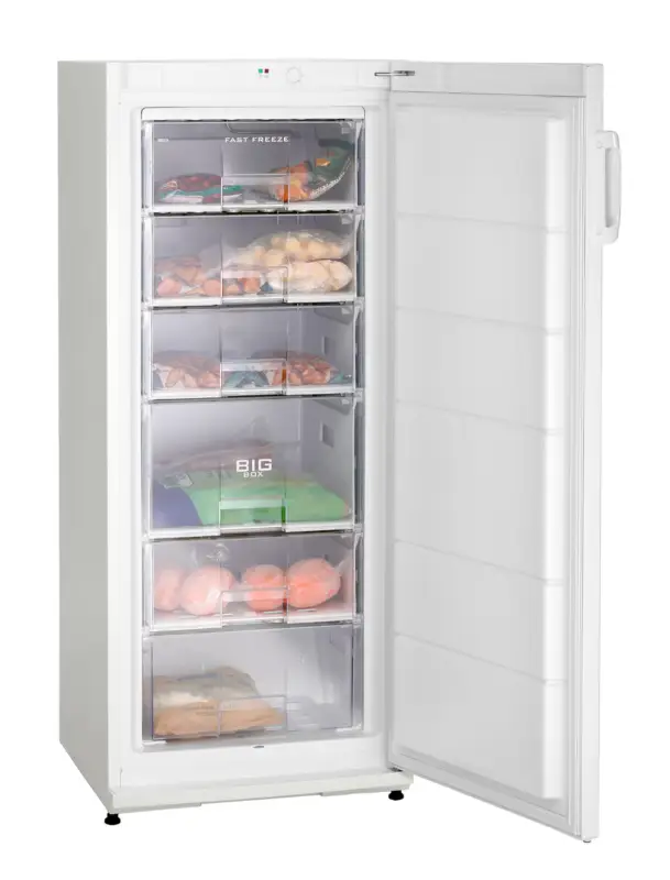 Bartscher Vrieskast | 215L | Wit | -18°C | 595x655x1450mm Gecertificeerd