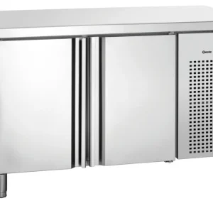 Rechtstreeks Van De Fabrikant Bartscher Vrieswerkbank T2-1341 | -18°C / -22°C | RVS | 2 Deuren | 1340x700x850mm