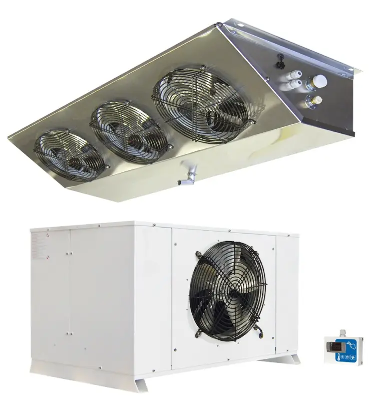 Gereduceerde Prijs Combisteel | Vriessplitunit | 9.41-18.52m³ | -18°c/-22°c | 400v