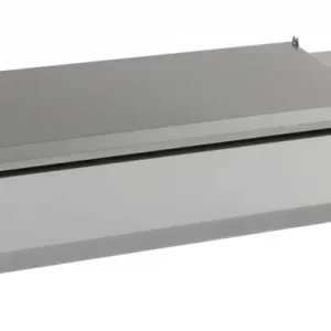 Aanbieding Combisteel Opzetkoelvitrine Met RVS Deksel | 3x 1/3 GN & 1x 1/2 GN | 1200x395x225mm