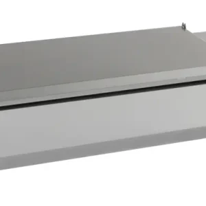 Express Levering Combisteel Opzetkoelvitrine Met RVS Deksel | 9x 1/3 GN | 2000x395x225mm