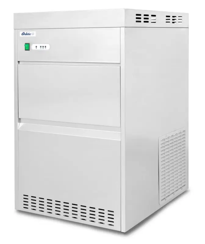 Gecertificeerd Arktic Schilferijsmachine | 85kg/24u | Bunker 20kg | Luchtgekoeld | 557x650x840mm