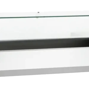 Bartscher Opzetkoelvitrine GL3-1501 | 5x 1/3 GN + 1x 1/2 GN | 1500x395x459mm Fabrieksprijs