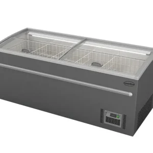 Must-Have Combisteel Supermarkt Vrieskist | 850L | Grijs | Statisch | Schuifdeksels | 2100x850x870mm