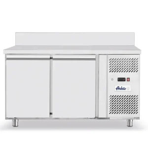 Arktic Vrieswerkbank | ProfiLine | 280L | 2 Deuren 1/1 GN | -18°C/-22°C | Geforceerd | Achteropstand | 1360x700x850/890mm Betrouwbaar