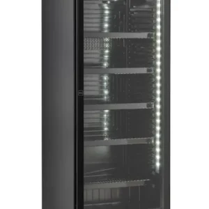Favoriet Combisteel Drankenkoeling | SVE | 400L | Zwart | +2°C/+10°C | Statisch | Wielen | 650x595x1795mm