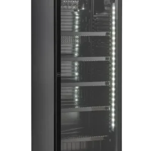 Goedkoop Combisteel Drankenkoeling | SVE | 400L | Zwart | +2°C/+10°C | Statisch | Wielen | 650x595x1950mm