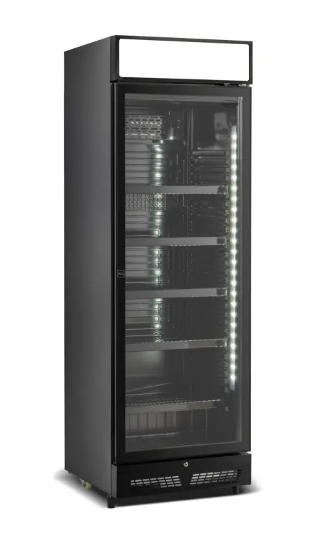 Goedkoop Combisteel Drankenkoeling | SVE | 400L | Zwart | +2°C/+10°C | Statisch | Wielen | 650x595x1950mm