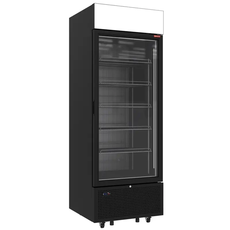 Weekendaanbieding Diamond Vrieskast | 646L | Zwart | -18°C/-24°C | Statisch + Ventilator | Wielen | 745x820x2086mm