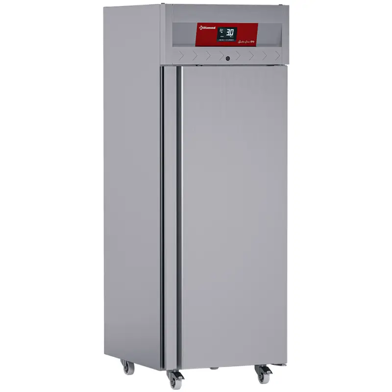 Beperkt Aanbod Diamond Vrieskast | GASTRO LINE EVO | 700L (2/1 GN) | RVS | -15°C/-25°C | Geforceerd | Wielen | 720x840x2020mm
