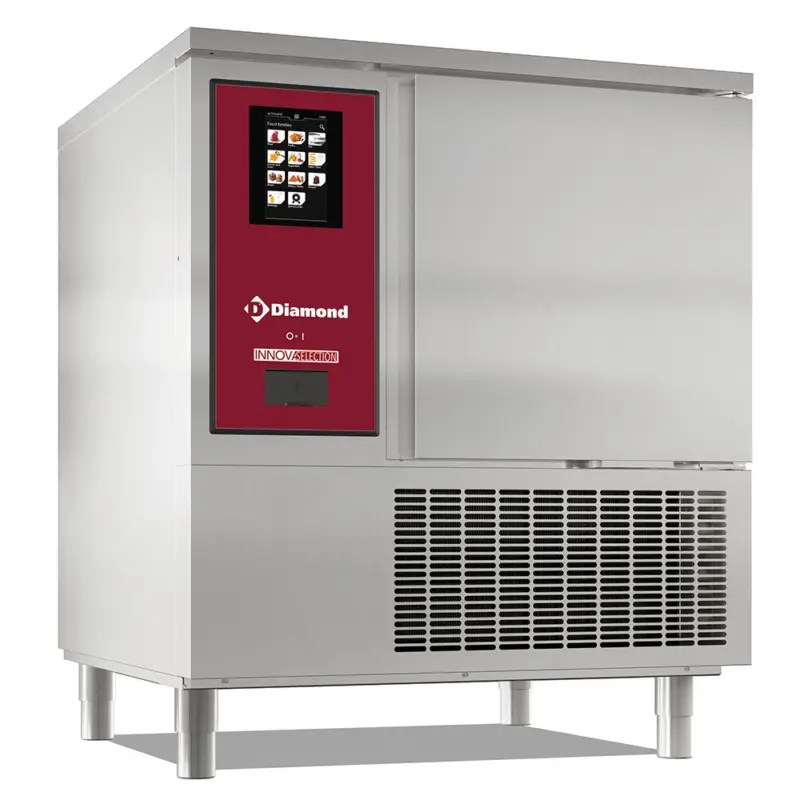Actieprijs Diamond Blastchiller | 6 Niveaus | 25kg Koelen/30kg Vriezen | 400v | Touchscreen | 897x937x1060mm