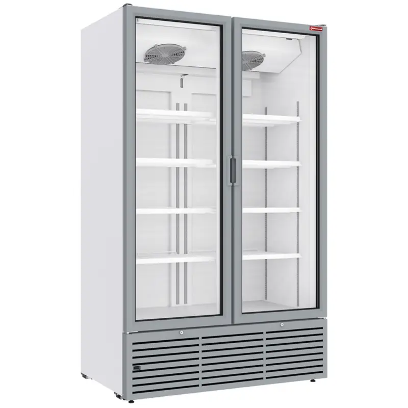 Express Levering Diamond Drankenkoeling | DRINK EVO | 1142L | Wit/Grijs | +1°C/+9°C | Statisch + Ventilator | Draaideuren | Wielen | 1200x736x2009mm