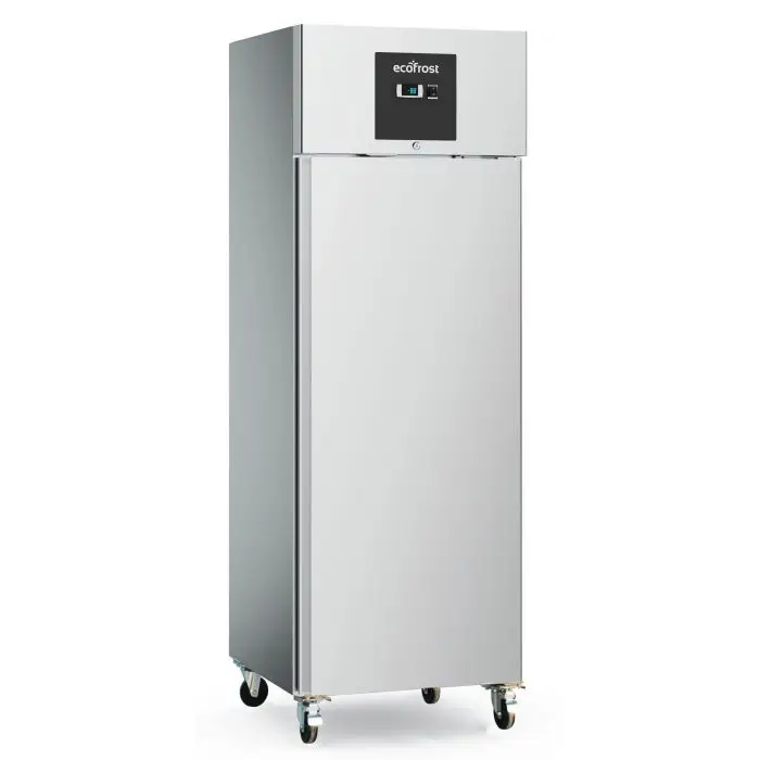 Tijdelijk Beschikbaar Ecofrost Koelkast | 429L | RVS | -2°C/+8°C | Geforceerd | Wielen | 680x710x2010mm