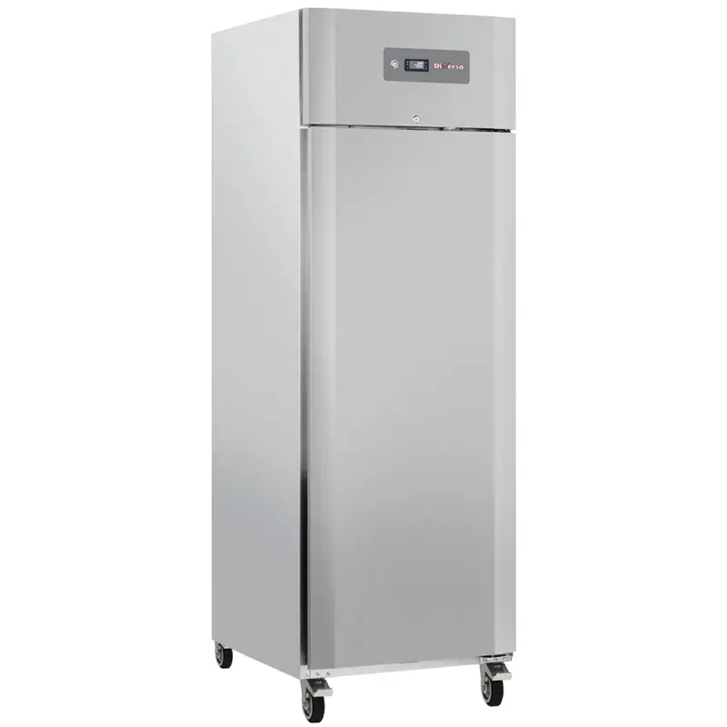 Koop Online Diverso by Diamond Koelkast | 600L 2/1 GN | RVS | Geforceerd | Wielen | 700x823x2045mm