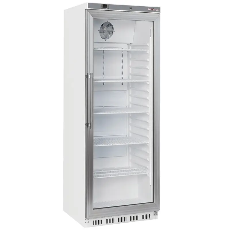 Diverso by Diamond Koelkast | Energiezuinig | 400L | Wit | +3°C/+10°C | Statisch + Ventilator | Wielen Achterzijde | 600x723x1890mm Populair