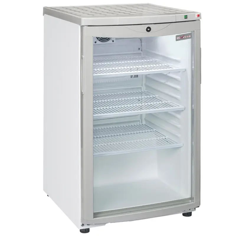 Nieuw Divero By Diamond Koelkast | 115L | Wit/grijs | Statisch + Ventilator