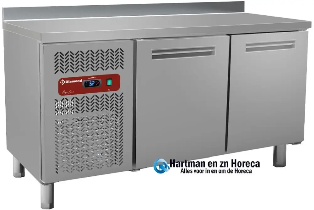 Koeltafel, geventileerd, 2 deuren (245 Lit.) Weekendaanbieding