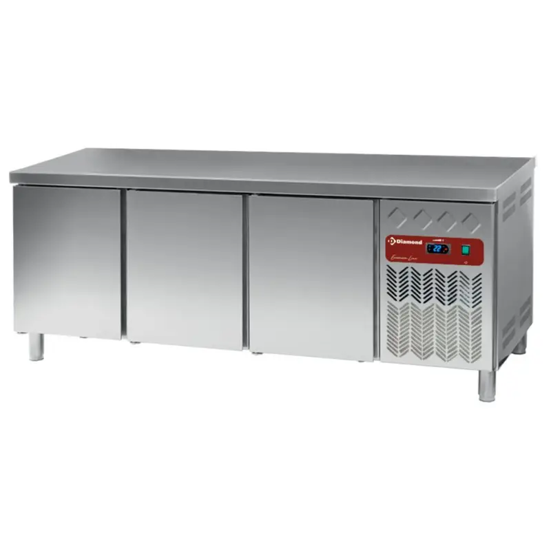 Meest Verkocht Gekoelde werktafel, geventileerd, 3 deuren EN 600x400 (550L)