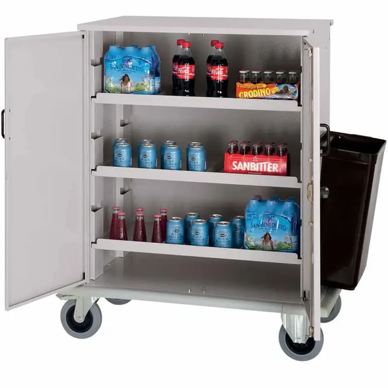 Gesloten wagen voor minibars Seizoensaanbieding