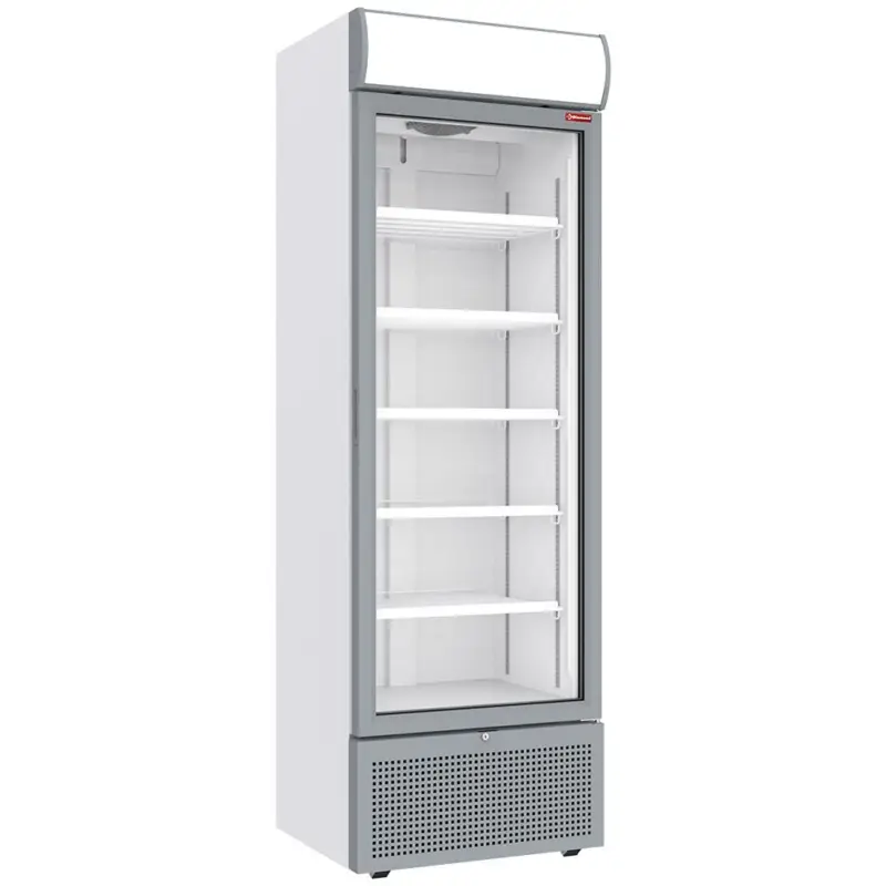 Voordeelprijs Positieve gekoelde vitrine 494 liter WIT met lichtbak