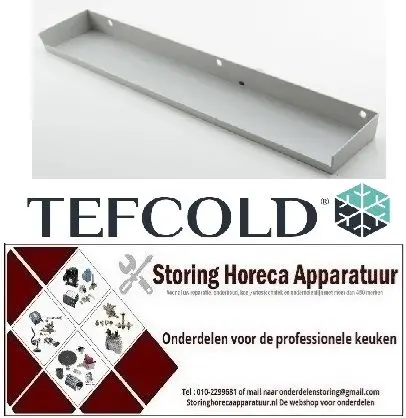 16311535 - Lekbak voor koelwerkbank TEFCOLD BK,CK,PT,SS Uitverkoop