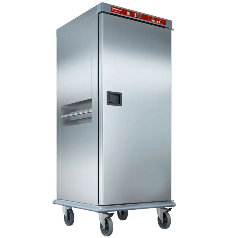 Op = Op Diamond Verwarmde Wagen | Maaltijden met Gecontroleerde Bevochtiging | 20x GN 2/1 | 790x935x1855mm