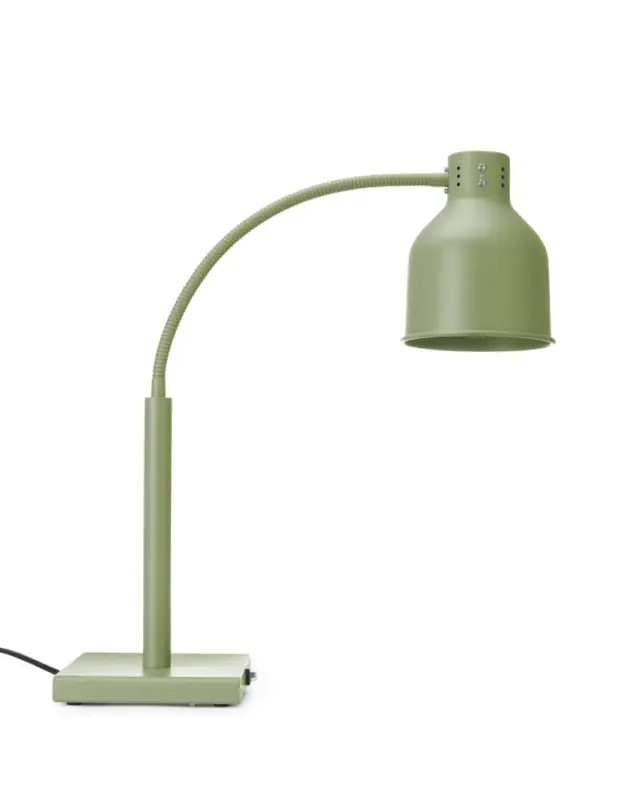 Hendi Flexibele Warmtelamp | Groen | 220-240V / 250W | 268x203x660mm Uitverkoop