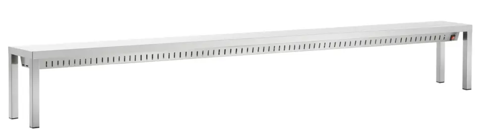 Tijdelijk Beschikbaar Bartscher Warmtebrug WBS2000 I4HR | RVS | I4HR | 4 Infrarood Verwarmingsbuizen | 230V | 2000x300x400mm
